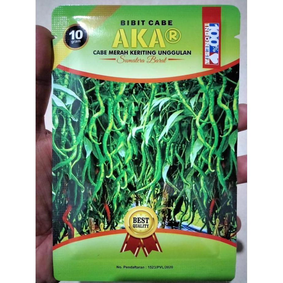 Gaerdenpic- Bibit Cabe Merah Keriting Akar 10 Gram - Cmk Akar - Benih Cabai Akar