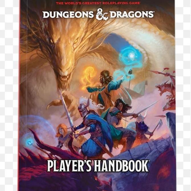 tefilaah - buku dungeons dragons players handbook 224 - soft cover