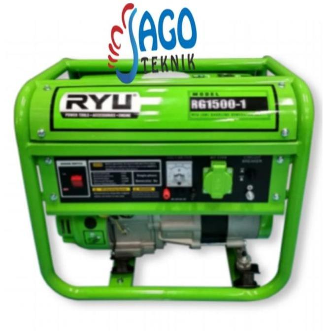 best seller] Genset Ryu 1500-1 Generator Bensin 4 TAK RYU 1500 1200 WATT