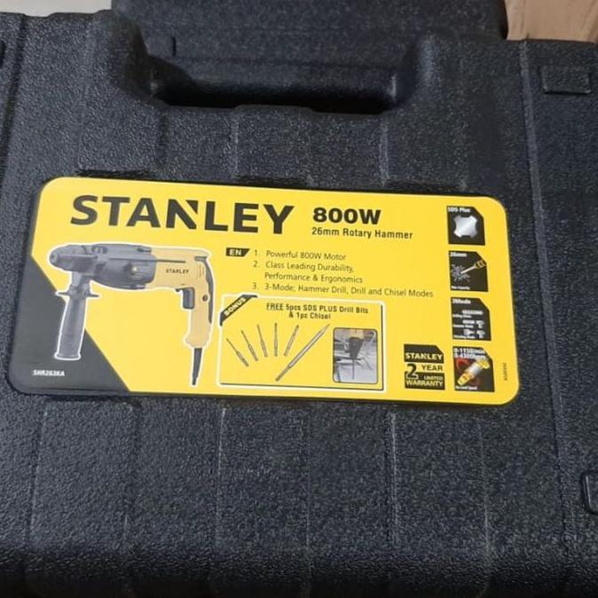 ------] Mesin Bor Impact STANLEY SHR 263 KA / Impact Drill STANLEY SHR263KA