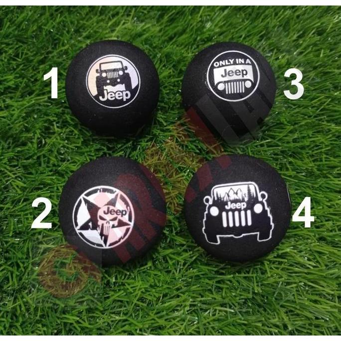 Promo BONEKA ANTENA/ BOLA ANTENA MOBIL LUCU 4 MODEL JEEP Diskon