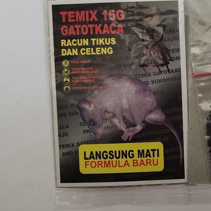 BERKUALITAS TEMIX gatot kaca obat pembasmi babi hutan celeng dan tikus sawah