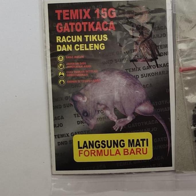 BERKUALITAS TEMIX gatot kaca obat pembasmi babi hutan celeng dan tikus sawah