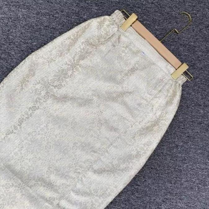 DI63 - Songket Bawahan Wanita // Rok Songket Instan Ukuran S-2XL rok songket kebaya terbaru motif el