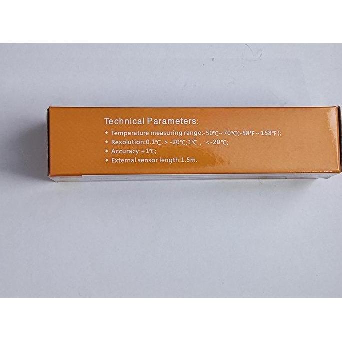 TERMOMETER DIGITAL THERMOMETER SUHU RUANGAN AC MOBIL KULKAS DS-1