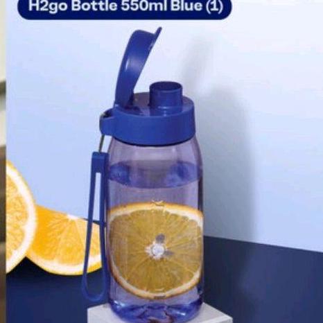 Baru- H2Go Tupperware 1Pcs Botol Minum Mewah/ Botol Minum Kristal Tupperware/ Drinking Flask Tupperw