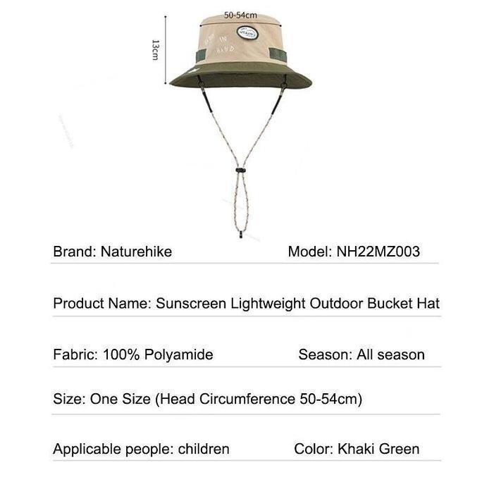 TOPI ANAK NATUREHIKE NH22MZ003 BUCKET HAT TOPI RIMBA CHILDREN ORIGINAL