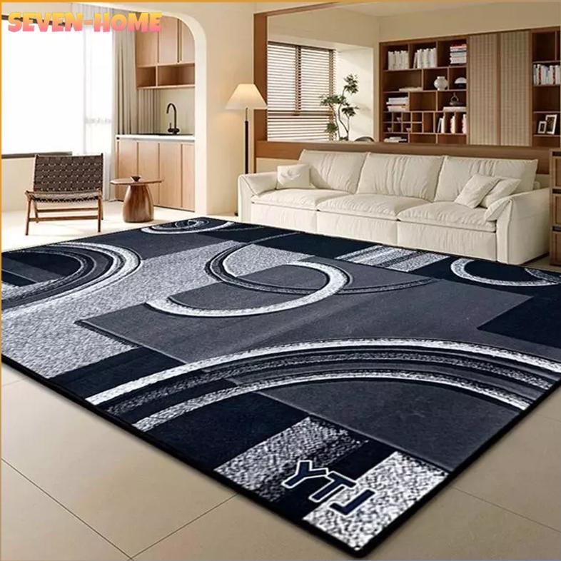 Karpet ruang tamu, atmosfer premium sederhana, karpet ukuran besar, mudah dibersihkan, anti-slip