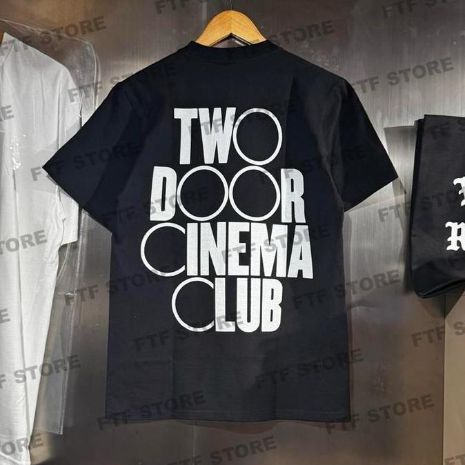 TWO DOOR CINEMA CLUB - TOURIST HOSTORY TSHIRT BLACK