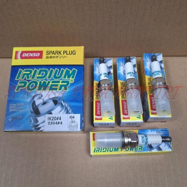 BUSI IRIDIUM DENSO 4PCS MOBIL TOYOTA AVANZA NON VVTI 2004-2006 XENIA NON VVTI