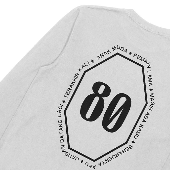 Vindes - Kaos - Wijaya 80 - Logo White LS