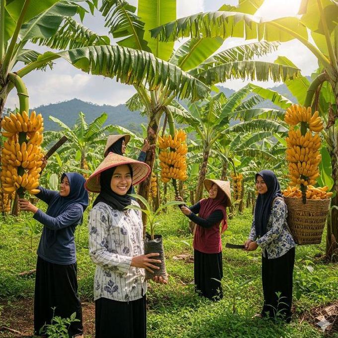 bibit pisang emas kirana kultur