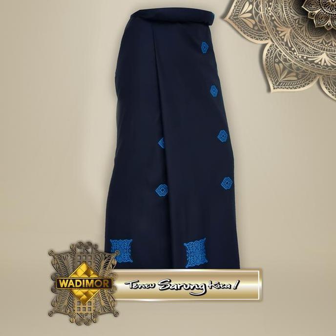 Wadimor Sarung Tenun Jacquard Bordir Pintu Aceh Kain Katun Dewasa