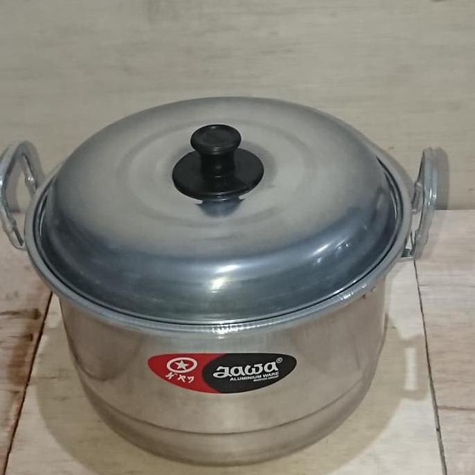 ] Dandang Panci 22 Cm Ekonomi Aluminium Jawa Maspion