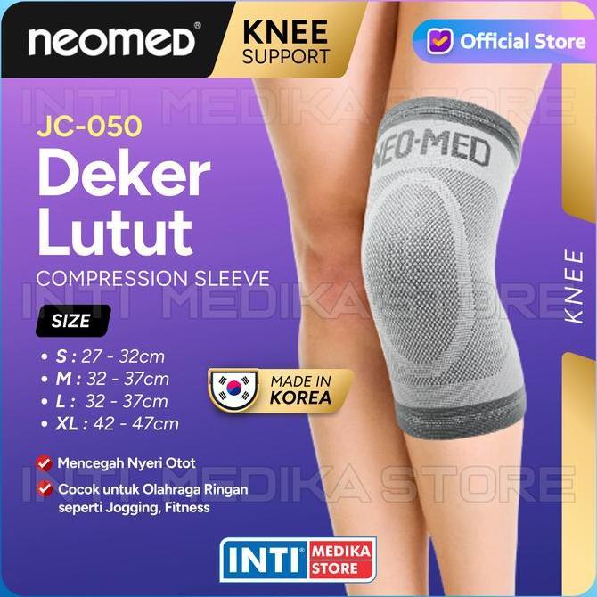 NEOMED - SMART KNEE Support JC-050 | Deker Olahraga Pelindung Lutut Kaki Cedera