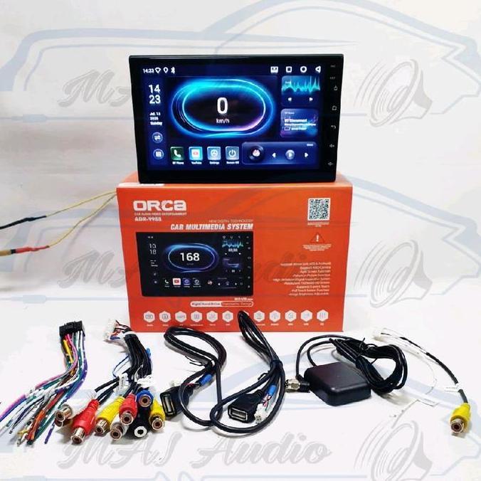 VIRALL HEAD UNIT ANDROID ORCA ADR-9988 ECO LIGHT SERIES 7 INCH LAYAR IPS //