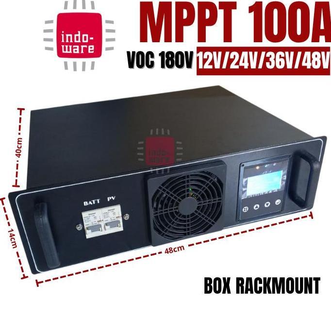 New Trend, Real Mppt Rating 100A 100 Amper Rack Mount Mppt Solar Charging 100A Casing Mppt Lokal Mpp