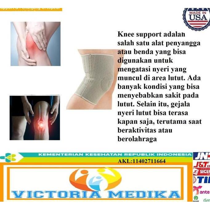 Original DR Ortho Knee Brace Kneebrace Knee Support Deker Lutut