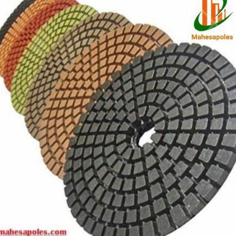 Tools- Diamond Pad Poles Batu Gerinda Poles Marmer