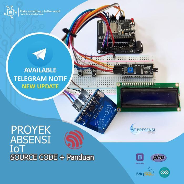 Absensi Presensi Iot Esp32 Rfid Lengkap Dengan Website Responsive Original Dan Terpercaya