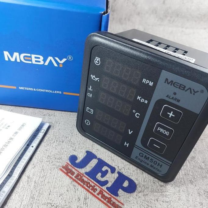 Module Genset Mebay Gm50H Mk3 Engine Meter Modul Mebay Gm 50 H Genuine Original
