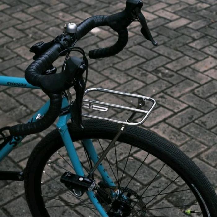 Ruck Rack Rak Depan Sepeda Stainless Steel Chillin Original Dan Terpercaya