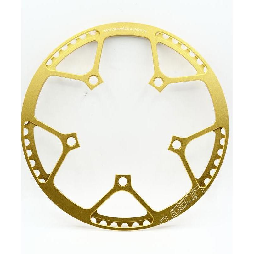 Litepro Chainring 58T 130Mm Crankset Gold Ultralight Folding Bike