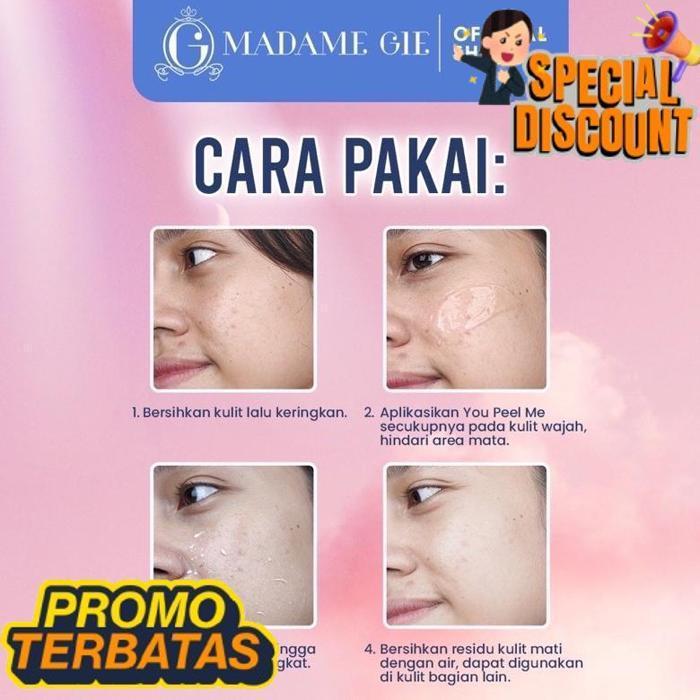 Cuci Gudang Madame Gie You Peel Me Peeling Gel By Madame Gie Exfoliating Gel Exfo Gel Scrub Wajah Ho