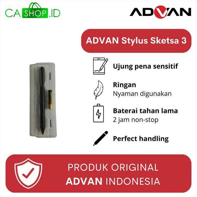 Jaminbos- Stylus Pen Advan Sketsa 3 - New Original