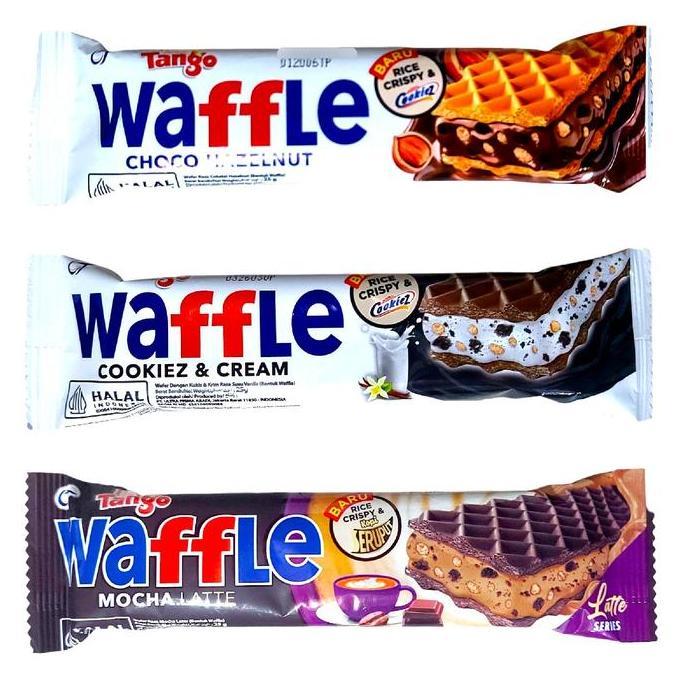Bisakirim- Kriuknya Bikin Nagih Tango Waffle Wafer Bentuk Waffle Tango Wafle - Beli Banyak = Makin M