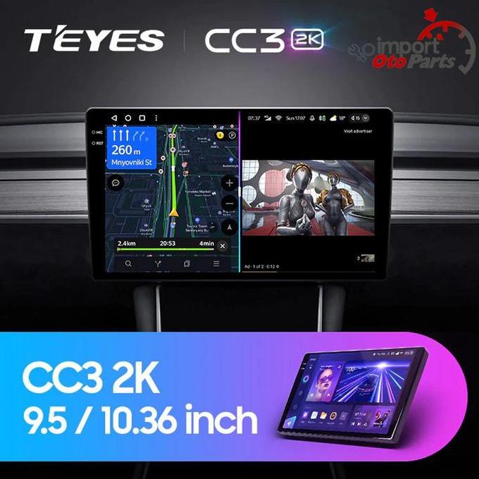 OK HEAD UNIT ANDROID TEYES CC3 2K ''