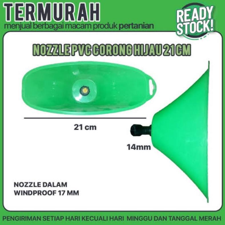 Bisa Cod Nozzle Sprayer Corong Anti Angin Mode Kabut Kipas Mantab >>