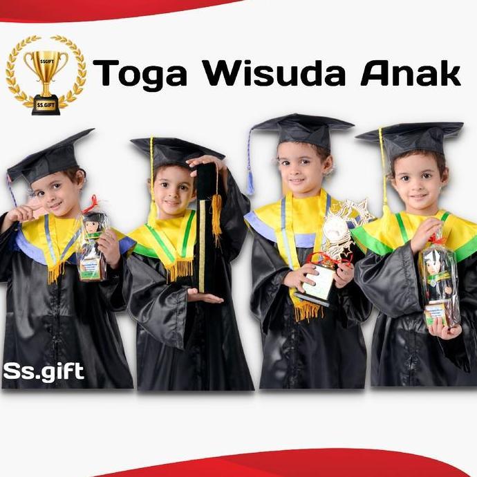 DV357 >> Baju Wisuda | Toga Wisuda Anak | Toga Wisuda TK | Toga Wisuda PAUD Fashion