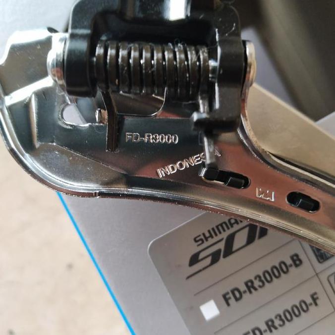 FD front derailleur shimano original SORA R3000 F braze on sepeda roadbike lipat