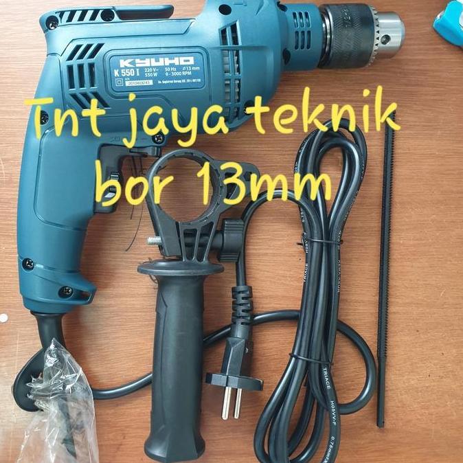 Promo MESIN BOR TANGAN KYUHO 13 MM IMPACT DRILL KYUHO K 550 I/ KYUHO K550I Diskon