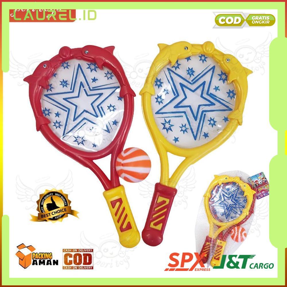 Mainan Round Racket / Raket Dolphin Mainan/ Olahraga Anak Bet Tenis/Mainan Anak Raket 2011