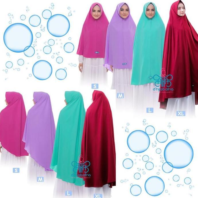 Thegirlrelig- Afna Khimar Ayra Xl Jilbab Jumbo Hijab Syari Instant Pet Antem Wolfis