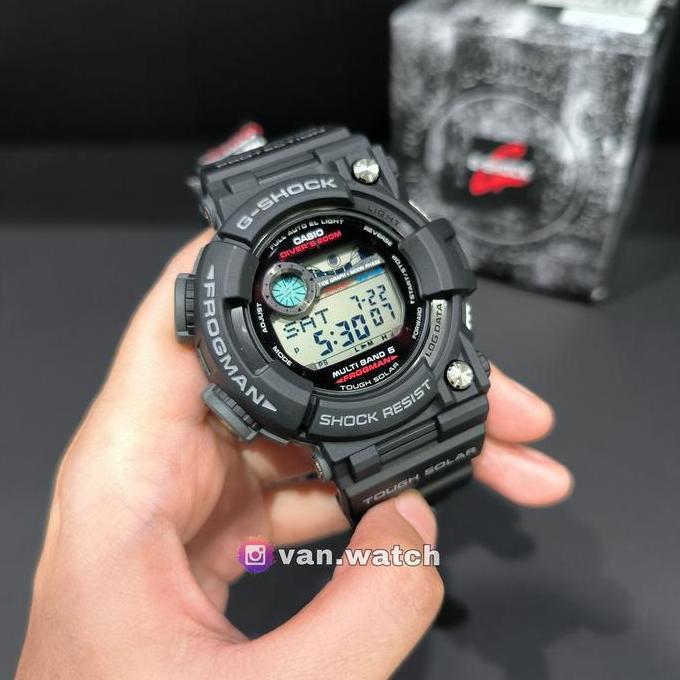 CASIO GSHOCK FROGMAN JDM GWF 1000-1JF MULTIBAND TOUGHSOLAR ORIGINAL