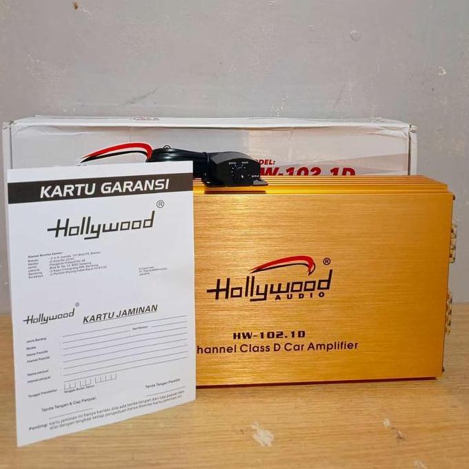 * MONOBLOCK HOLLYWOOD HW 102.1 D CLASS D MONOBLOCK HOLLYWOOD //