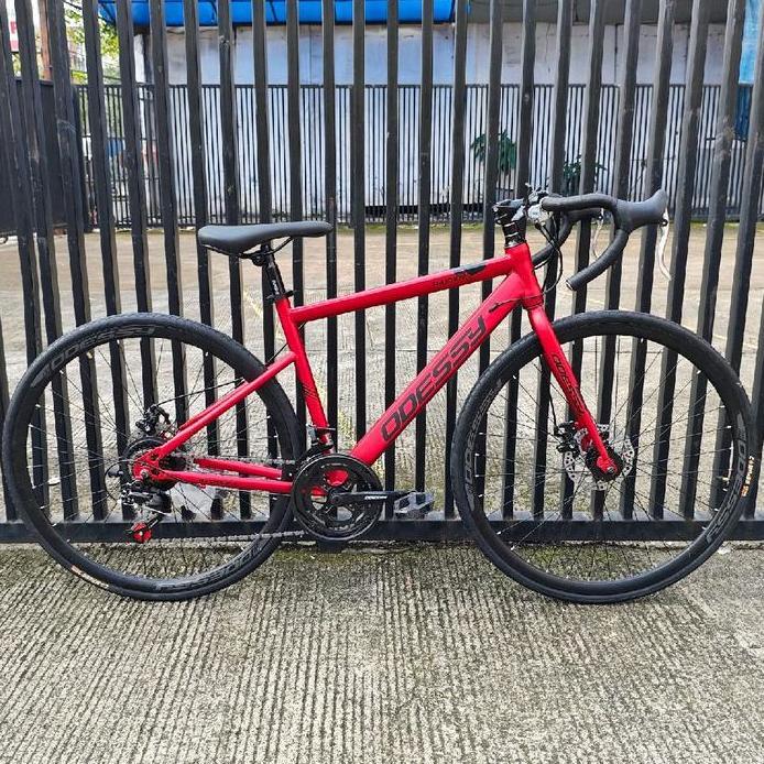 Sepeda Roadbike Balap Odessy MT 1011S (stell, 14speed,  rem cakram) Outdoor