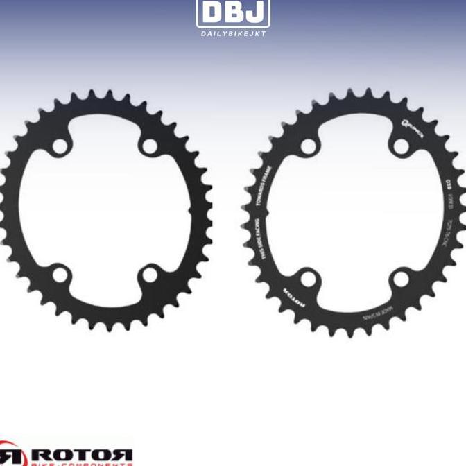 Rotor Qrings Oval Chainring Bcd 110X4 Shimano Ultegra Dura Ace - Crankset