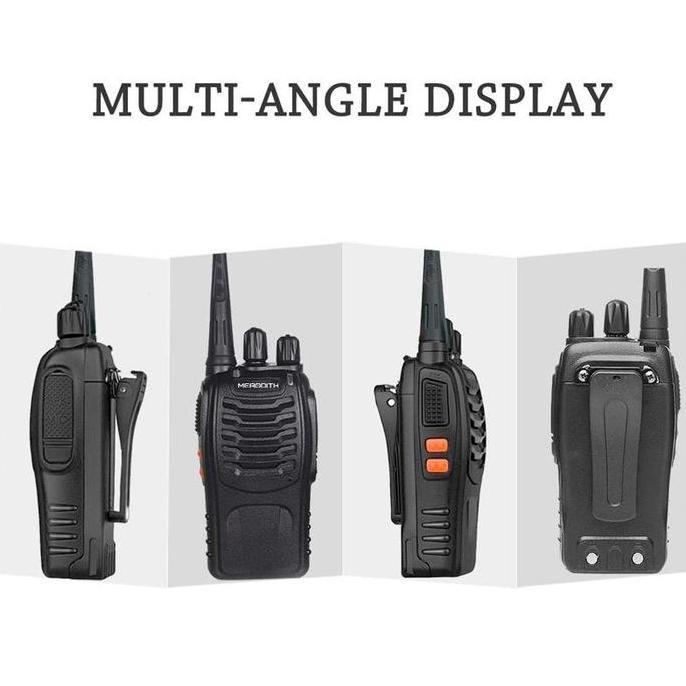 Promo Ht 2 Unit Ht 888S 3-5Km Handy Talky Murah Walkie Talkie Radio Dua Arah 2800Mah Original 2 Pcs 
