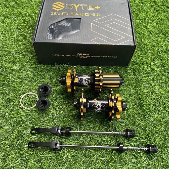 Hub Freehub Sepeda 32 Hole Discbrake Syte+ Loncer Abis Dan Tawon