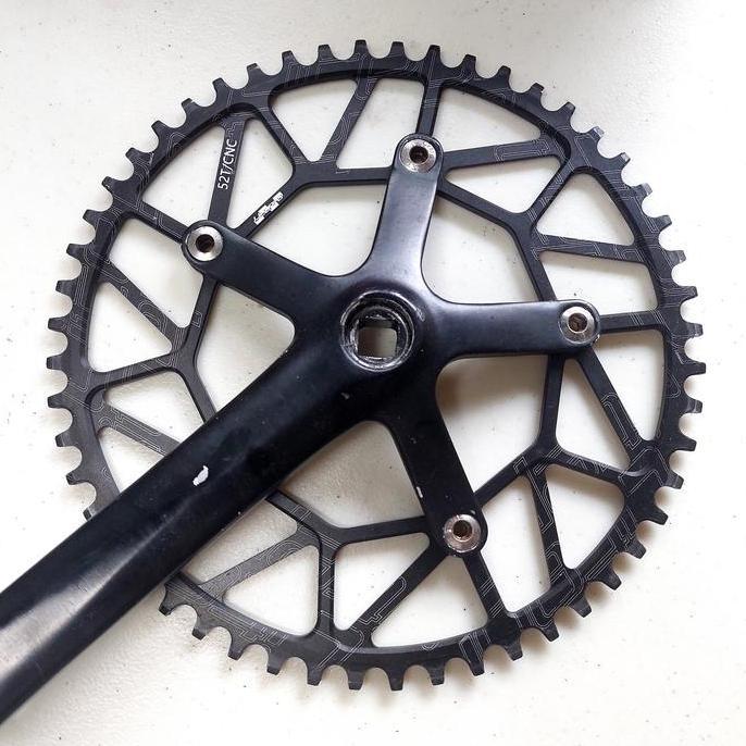 Crankset Sepeda Lipat Litepro 52T - Bekas