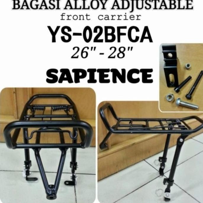 Bagasi Depan Alloy Sapience Taiwan Universal Mtb Folding Commuter