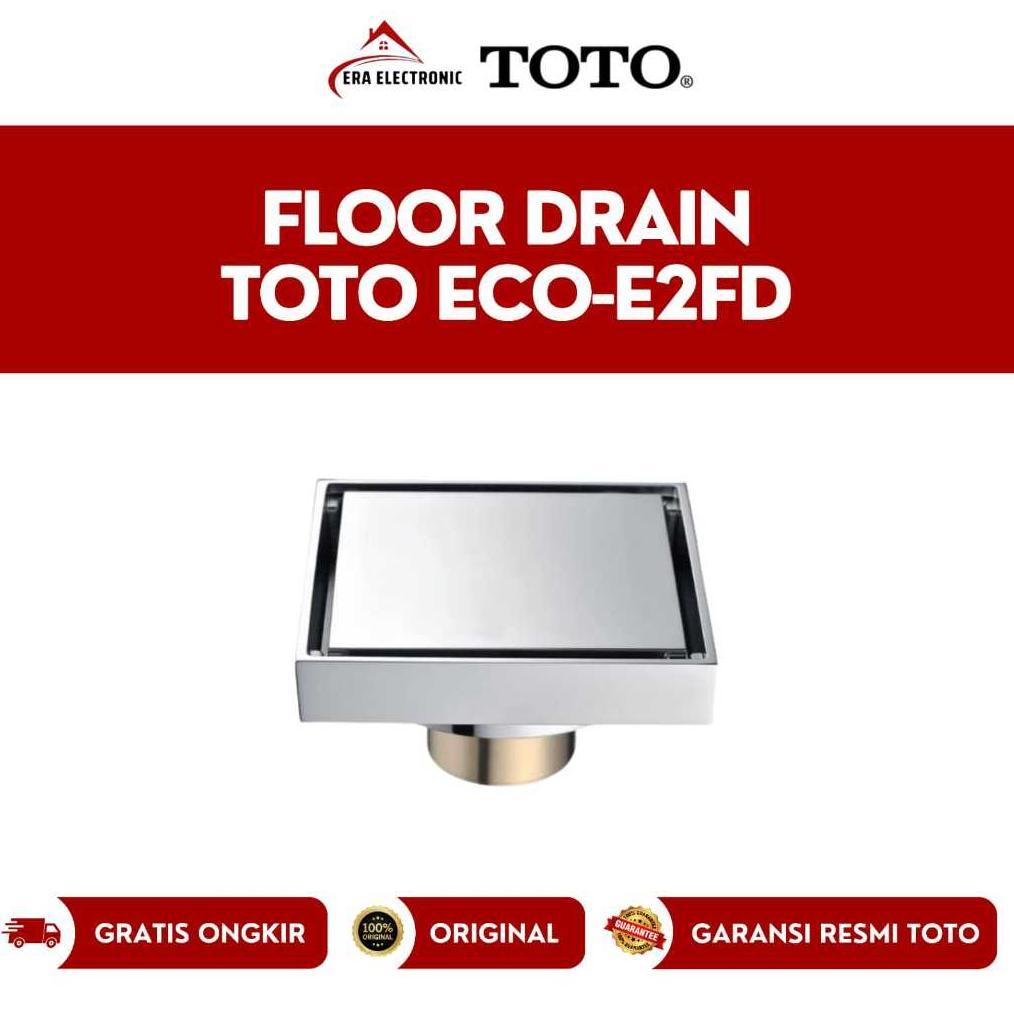 TOTO ECO E2FD DELUXE FLOOR DRAIN / SMART FLOOR DRAIN