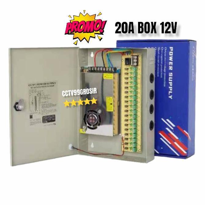 POWER SUPPLY 20A 12V / POWER BOX POWER SUPPLY CCTV
