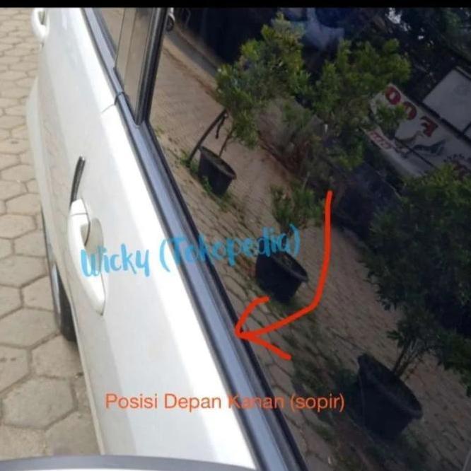 Karet Pelipit Kaca Luar Water Strip Kaca Suzuki Splash