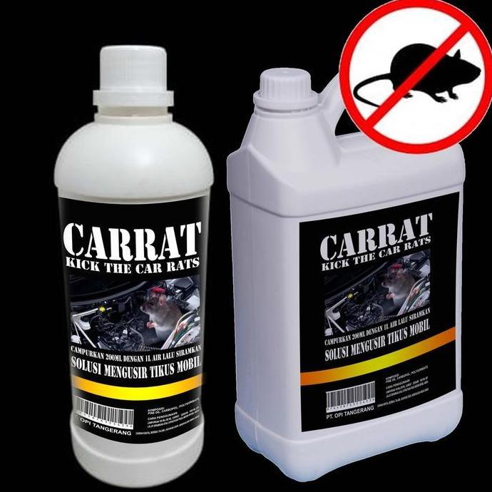 CAR-RAT Cairan pengusir tikus mobil 1 liter dan 5 Liter OP345