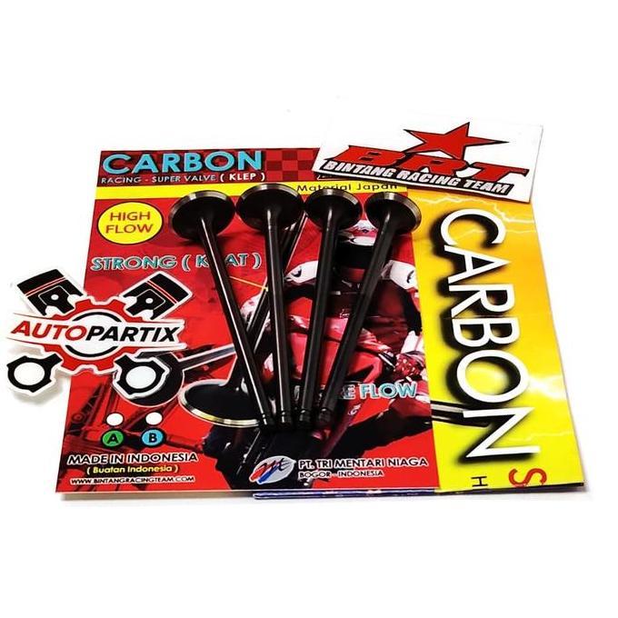 Payung Klep Brt 22 19 4.5 Mm Jupiter Mx Vixion Mx King R15 Nvl Nva Xabre Satria Fu Brt Valve Klep Ca